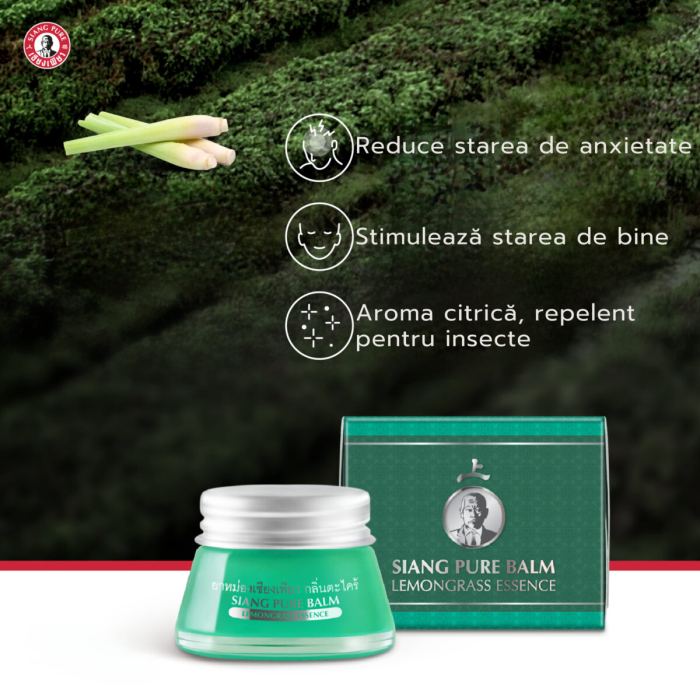 Balsam LEMONGRASS ESSENCE, Siang Pure, 20G [5]