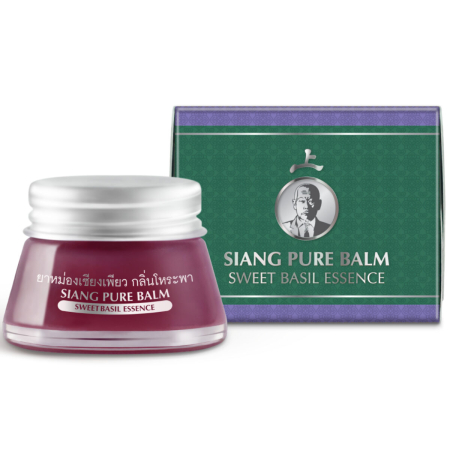 Creme terapeutice - Balsam SWEET BASIL ESSENCE, Siang Pure, 20G