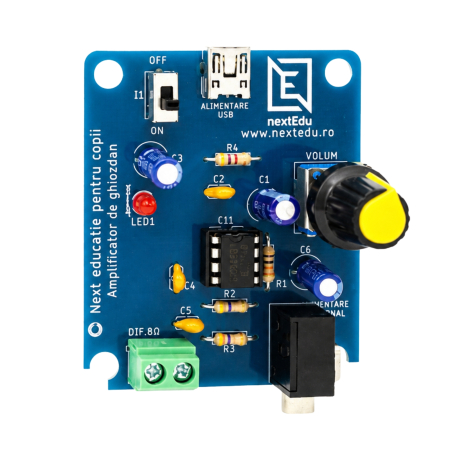 Montaje electronice - Amplificatorul de ghiozdan