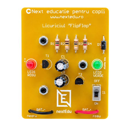 Montaje electronice - Licuriciul FlipFlop