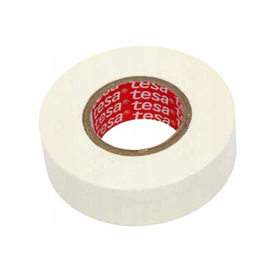 Banda electroizolatoare TESA 20mx19mm, alba [2]