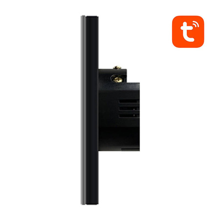 Comutator tactil WiFi Avatto TS02-EU-B2 Double TUYA (negru) [2]