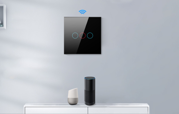 Comutator tactil WiFi Avatto TS02-EU-W3 Triple TUYA (alb) [2]