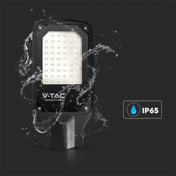 Corp de iluminat stradal VTAC,  Led 30W, 6500K, IP65, negru [3]