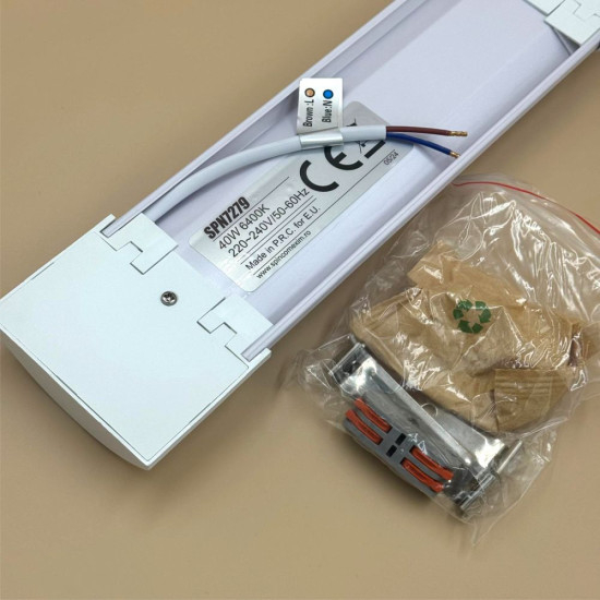 CORP LED FIDA 40W/220V/6400K lungime 120 cm,aluminiu,20W lumina rece [3]