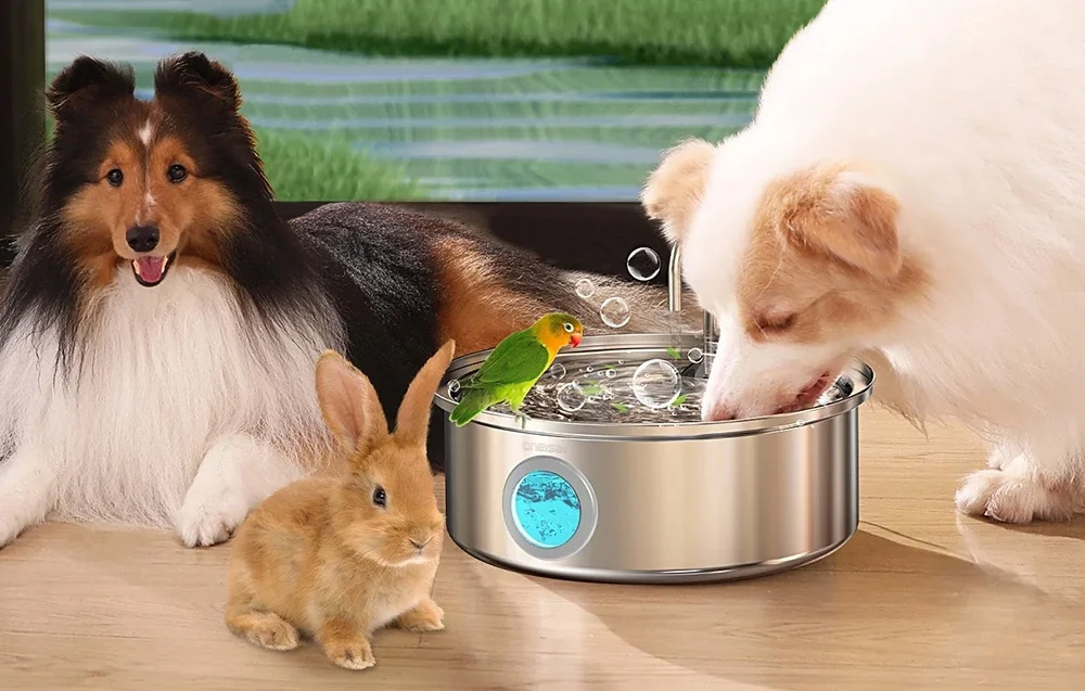 Fântână inteligentă de 7L pentru animale de companie / adăpător Oneisall PWF-002 [3]