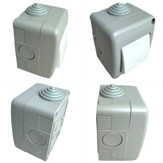 Intrerupator cap scara aplicat, fara capac,  Antigron, IP20 [2]