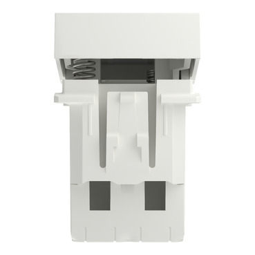 Intrerupator cu revenire Schneider, gama Noua Unica , incastrat, 1 modul, alb [2]