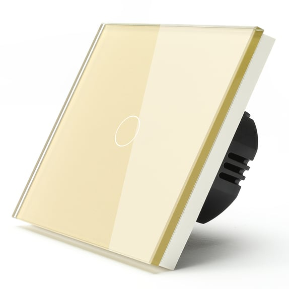 Intrerupator touch simplu  auriu [2]