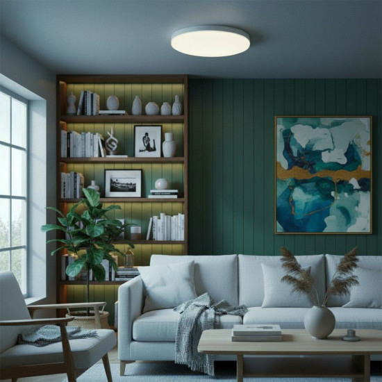 PLAFONIERA ECO LED ALBA FI300/23W/220V/6500K IP40 APLICA LED [3]