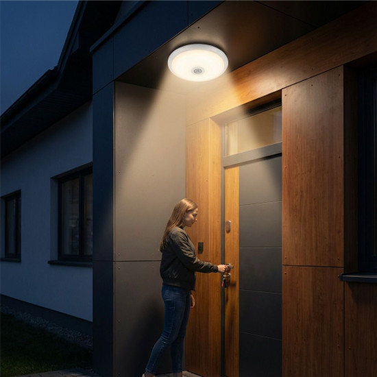 Plafoniera Led cu senzor de miscare reglabil Ø290, 12W=75W, 6400K, lumina rece [3]