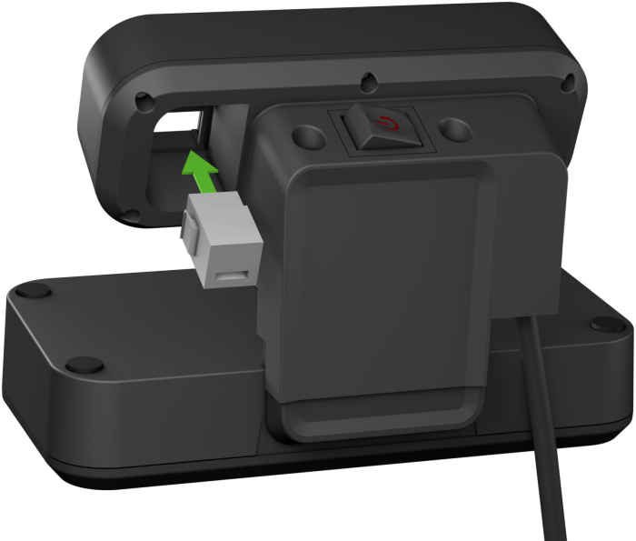 Prelungitor pentru birou  Estilo Duplex Desktop, Protectie la supratensiune, 9 prize, 2X Module Keystone, 2m [3]