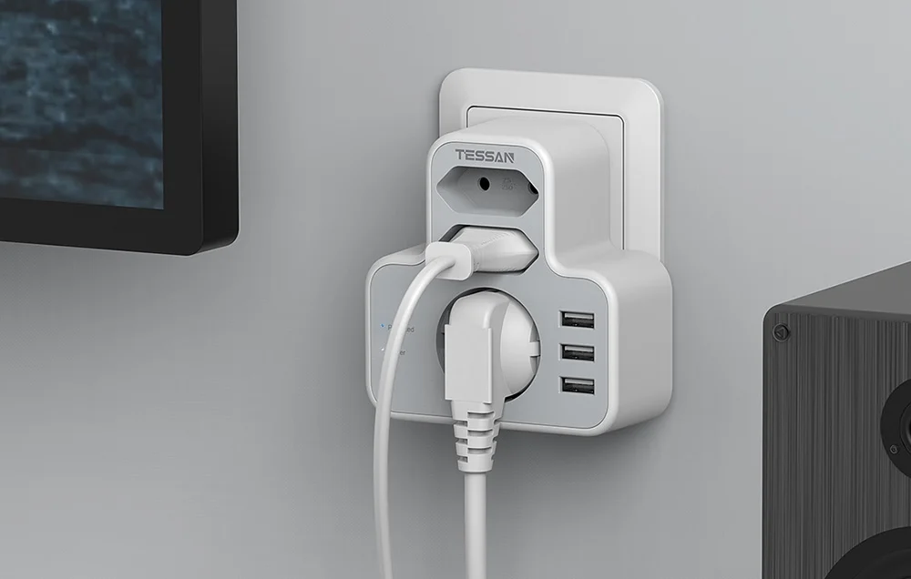 Priză de perete Tessan TS-327 [2]