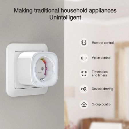 Priza inteligenta WiFi Gosund EP8, 16A, control aplicatie [3]