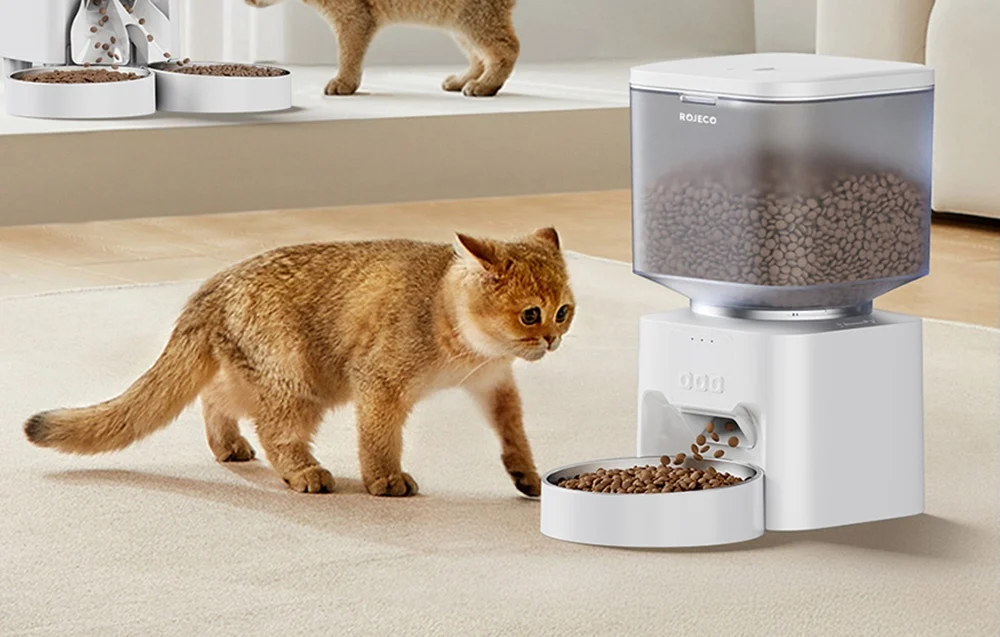 Rojeco 4.5L Alimentator automat pentru animale de companie WiFi Version Sin [3]