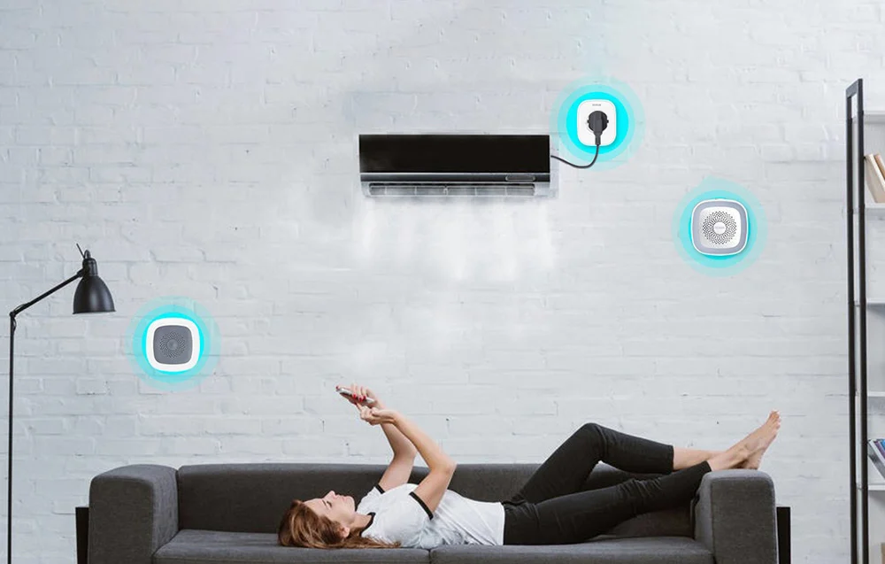 Senzor inteligent de temperatură și umiditate Zigbee  HS1HT Tuya [3]