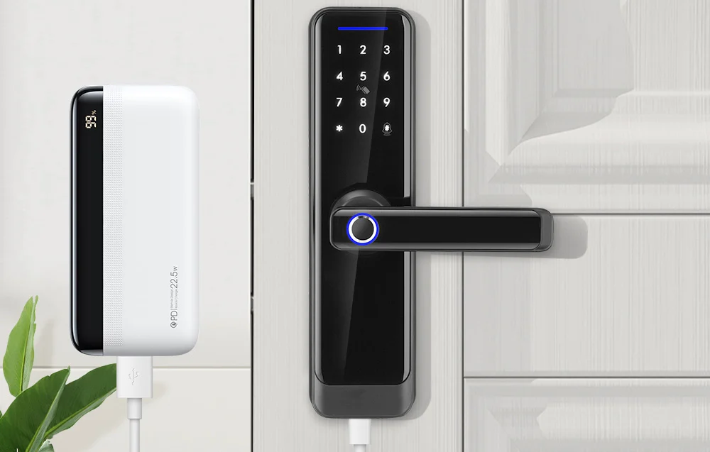 Smart Digital Lock ZSDL-A270-B-ALI-5572 ZigBee Negru [3]