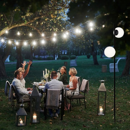 STALP GRADINA 2*G4 164*164*1100MM NEGRU [3]