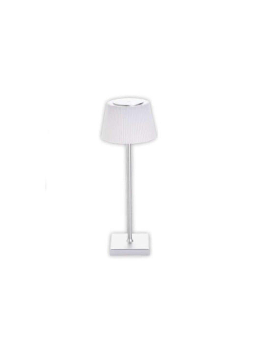 Veioza LED Adeleq , 4W, 200lm, reincarcabila, autonomie 7h, dimabila, cu touch,IP44, alba [2]