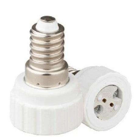 Aparataj si accesorii instalatii electrice - ADAPTOR DULIE DE LA E14 LA MR16