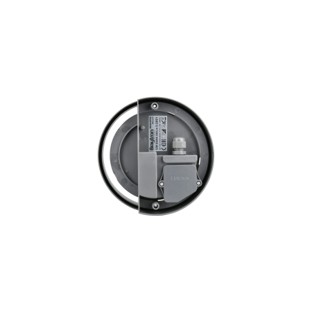Aplica LED pentru exterior rotunda, Ø170, 12W, 840lm, IP65, lumina rece (6500K), gri, Braytron [1]