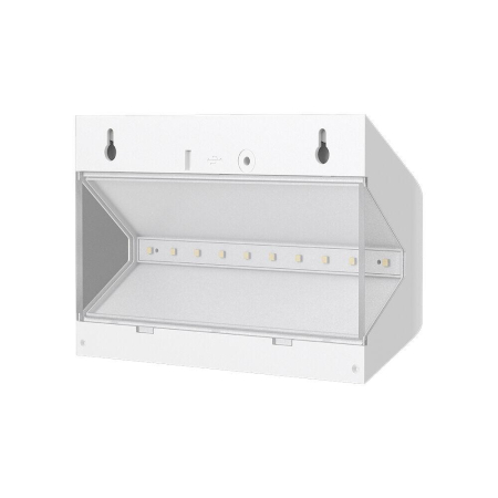 Aplica solara LED cu senzor de miscare, 6W, 600lm, lumina rece (6500 K), IP54, 10h, Braytron [1]