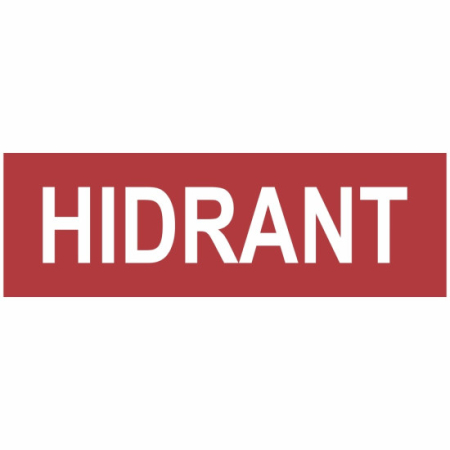 Iluminat de emergenta - AUTOCOLANT HIDRANT
