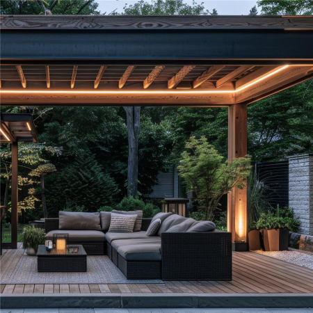 Benzi led - Bandă LED 220V 4.8W SMD3528 60LED 4000K IP67 5m