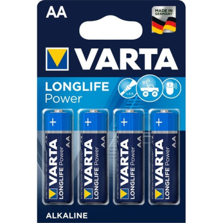 Camping - BATERII VARTA R6 AA ALKALINE LONGLIFE POWER  (PRET/BUC)