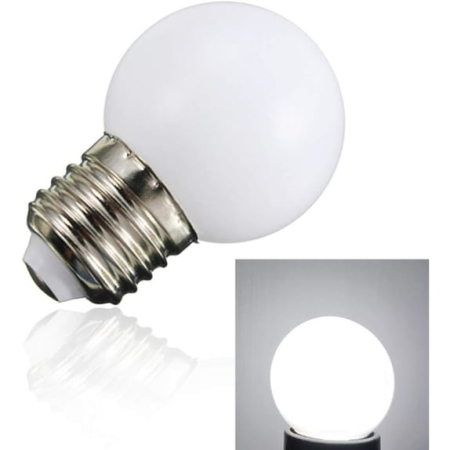 BEC LED E27 1W 6500K G45,