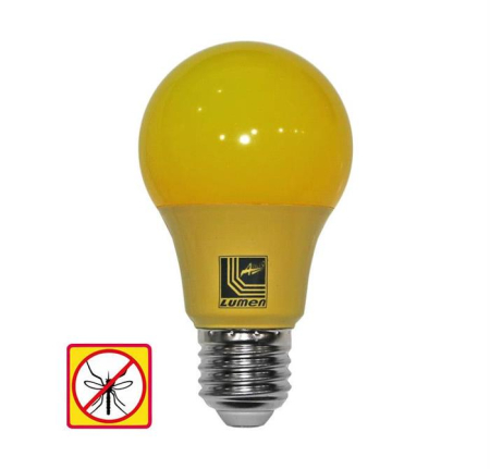 Becuri - Bec para antiinsecte cu LED E27, 10W, lumina galbena (antiinsecte) 230V