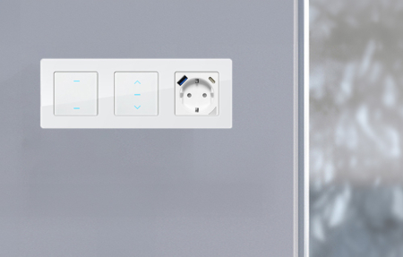 Cadru pentru întrerupător de lumină Avatto N-TS10-Frame-W3 Triplu (alb) [1]