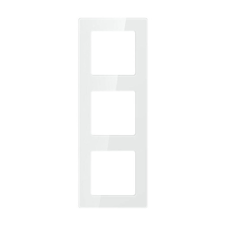 Casa inteligenta - Cadru pentru întrerupător de lumină Avatto N-TS10-Frame-W3 Triplu (alb)