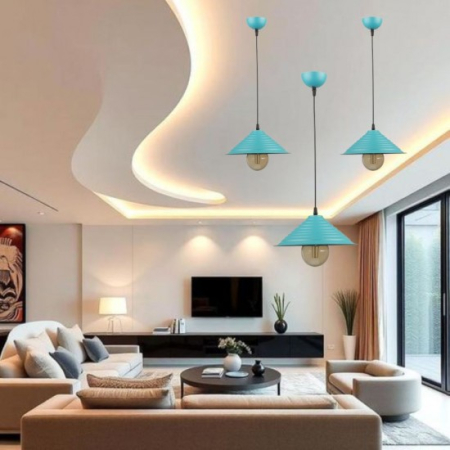 CANDELABRU ALASKA TURQUOİSE 1XE27 60W [2]