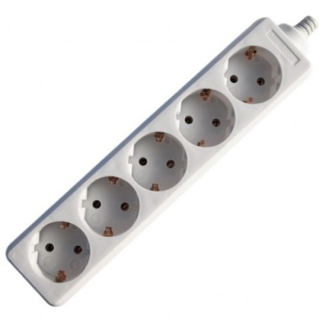 Aparataj si accesorii instalatii electrice - Cap de prelungitor cu 5 prize
