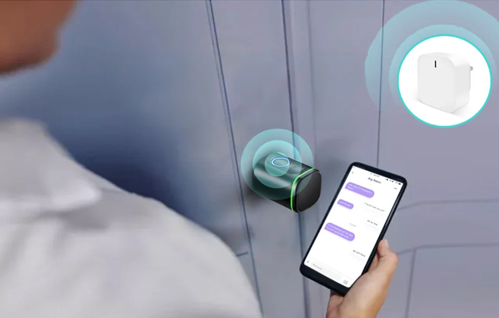 Cilindru de blocare digital SDL-S1-B80 80mm Negru [3]