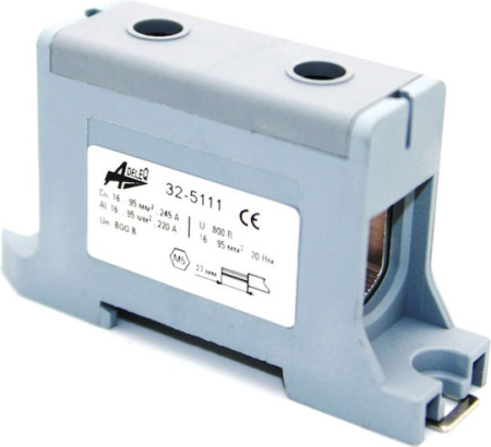 Accesorii - Clema de conexiune cabluri 14mm, 1 pol, 220A, 800V, Adeleq