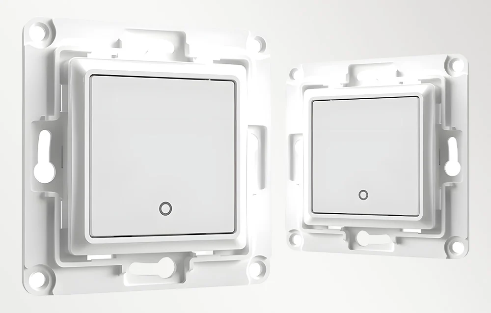 Comutator de perete Shelly 1 buton (alb) [2]