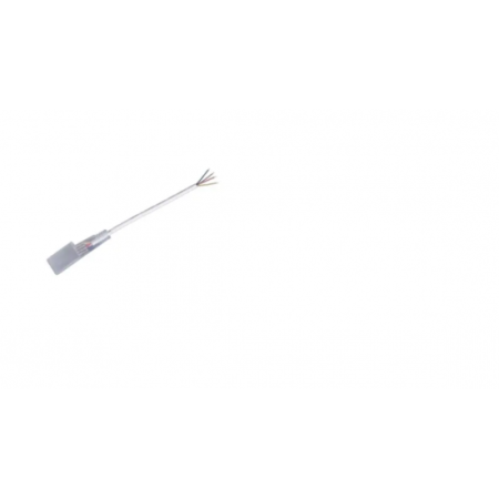 Benzi led - CONECTOR CABLU CONECTOR PT BANDA LED COB PCB 8MM IP67 230V PIN 7mm lungime 18cm