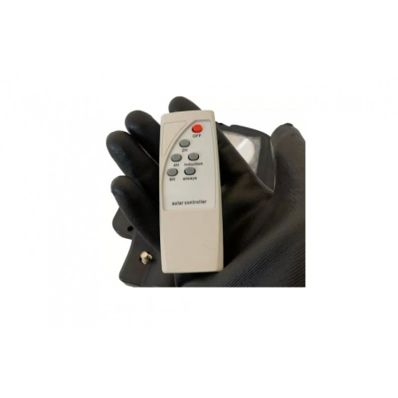 Corp de iluminat stradal solar HOROZ Grand-200, 200W, 6400K, negru [2]