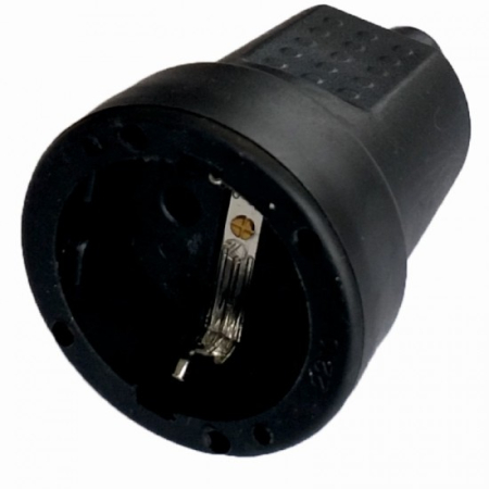 Stechere si cuple - CUPLA CAUCIUC IP20, 16A, Contact de protectie