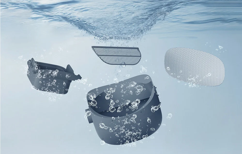 Cutie de nisip inteligentă cu autocurățare Catlink Open X (gri) [3]