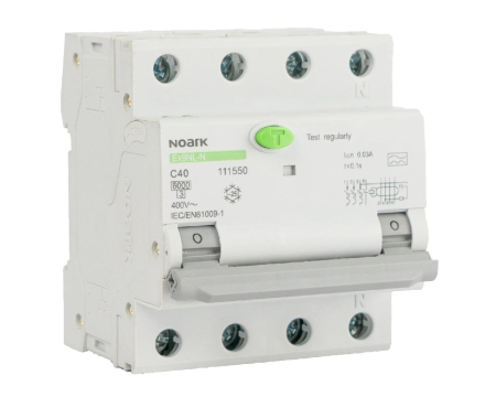 Sigurante - Diferential RCBO NOARK Ex9NL-N, 3P+N, 20A, 30mA, 6kA tip AC, curba C, 111515