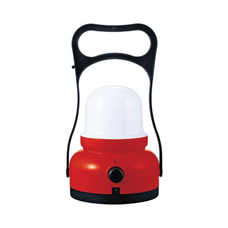 Camping - Felinar emergenta cu maner, cu 24 LED-uri, 8W, rosu, Braytron