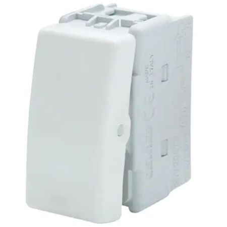 Intrerupator modular GEWISS cap cruce 16A alb [1]