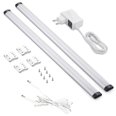 Iluminat pentru mobilier - Lampă dulap 5W LED SMD2835 4000K 2x500mm IP44 + senzor touch