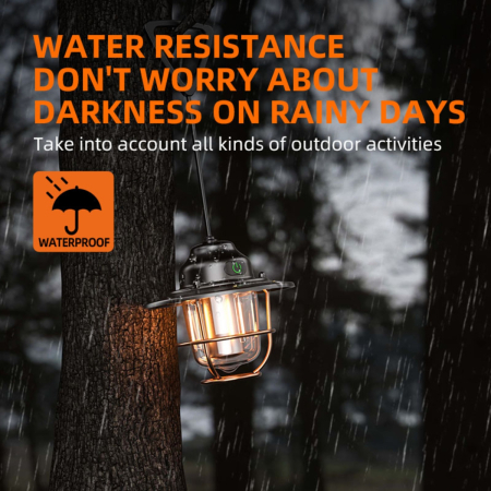 Lampa LED T57, 320lm, acumulator 2000mAh, incarcare USB-C, lumina rosie, 7 moduri de iluminare [3]