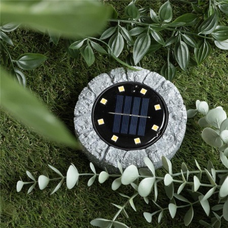 Lampă solară de grădină 8x LED WW cu țăruș [1]