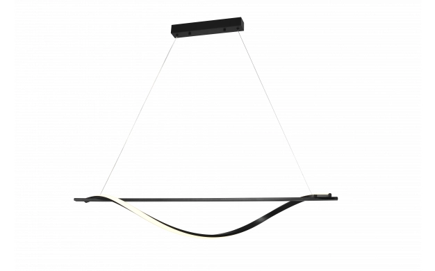 Iluminat decorativ - Lampă suspendată LED 17W, culoare nisip negru