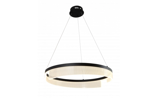 Iluminat decorativ - Lampă suspendată LED 23W, culoare  negru nisip